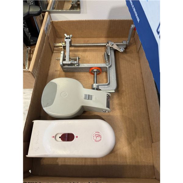 Apple peeler and cherry pitter