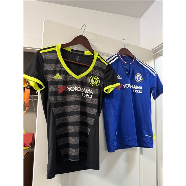 Adidas shirts, small and medium