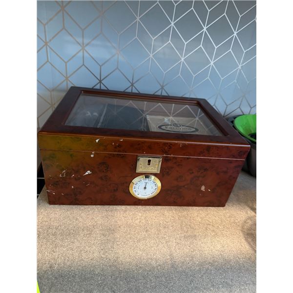 Humidor and cigars