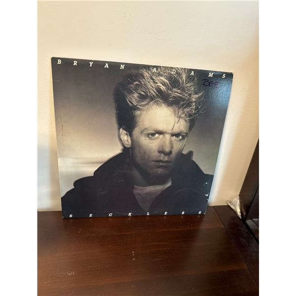 Bryan Adam's reckless record