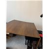 Image 3 : Oak, drop leaf table off of a ship