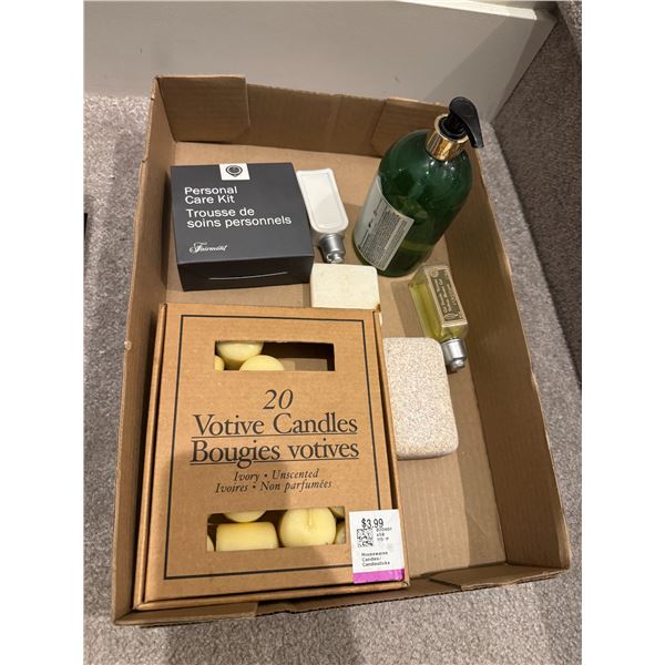 Candles and other items