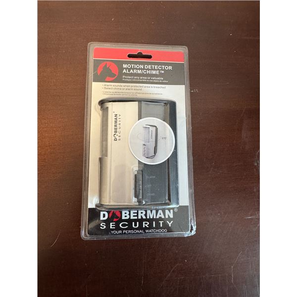 Motion detector alarm chime