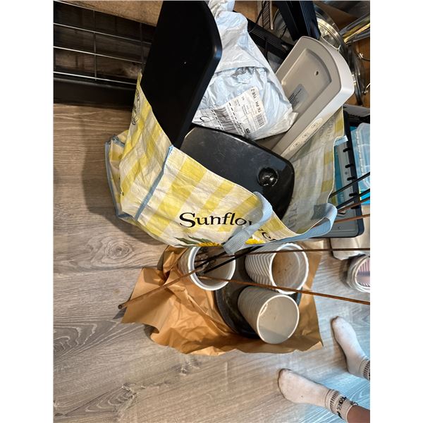 Aero garden and other items