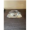 Image 1 : Signed crystal candle holder
