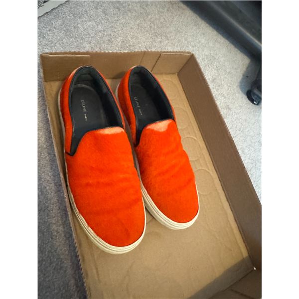 Celine Paris says 8.5? Pony hair shoes from Paris