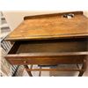 Image 2 : Antique oak riding desk
