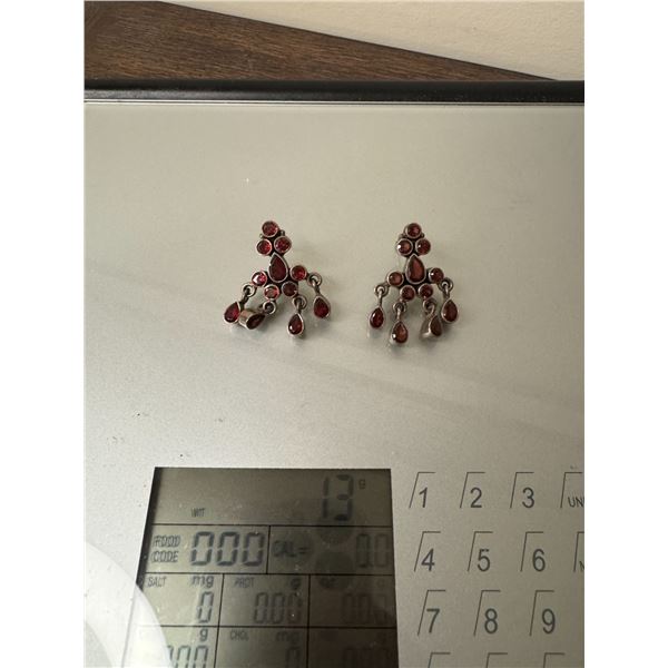 Sterling earrings from India