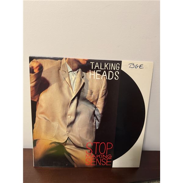 Talking Heads stop making sense record