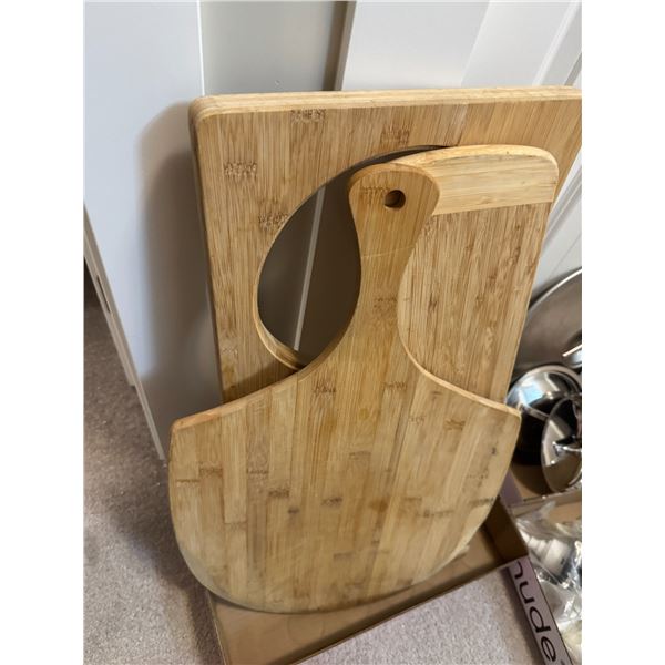 Wood cutting boards