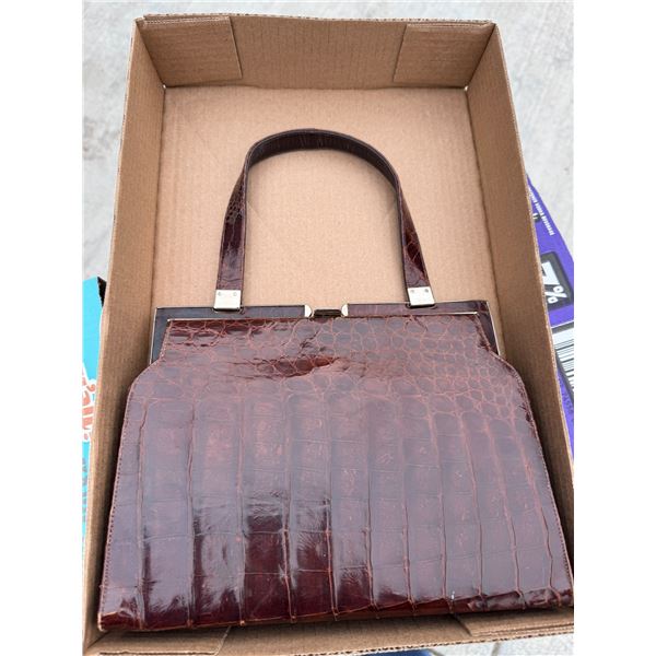 Crocodile handbag