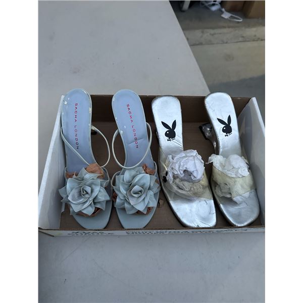 Playboy shoes in SACHA London shows size 8.5