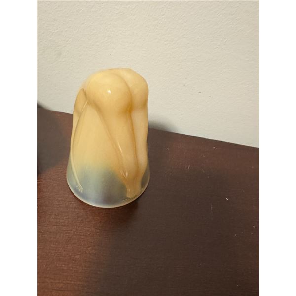 Vintage MCKEE bottoms up shot glass