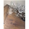 Image 4 : Crystal and other wine glasses martini glasses margarita glasses, etched glasses