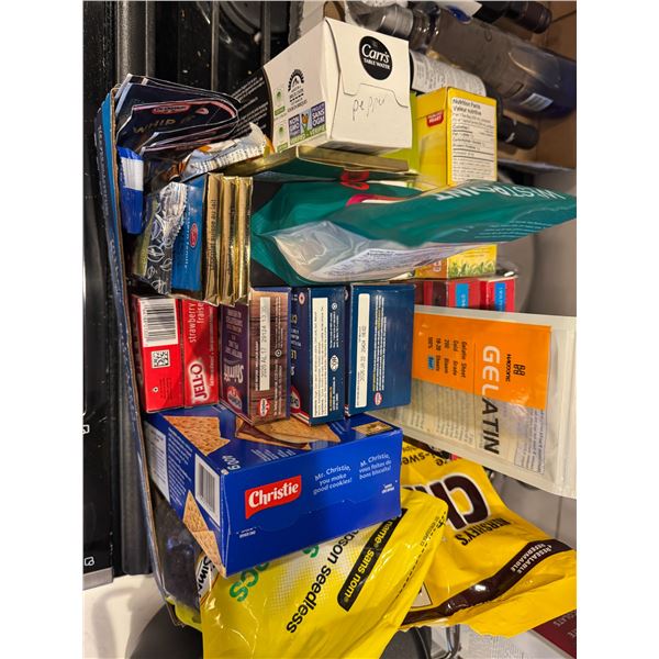 Assorted food products