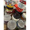 Image 2 : Pasta and canned goods