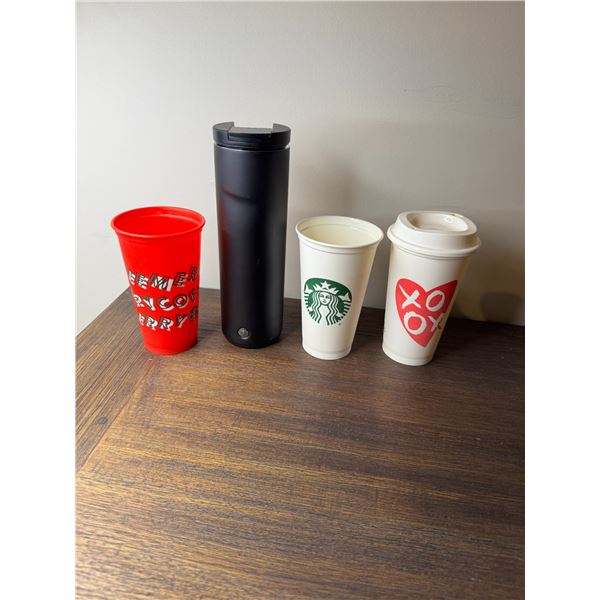 Starbucks  to go cup and other cups