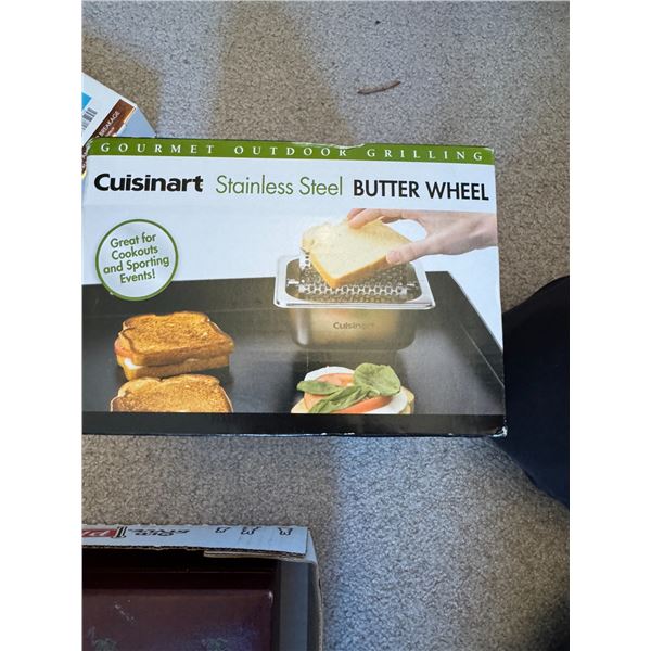 Cuisine art, stainless steel butter wheel