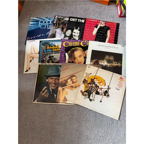 Records culture club, loverboy and many more