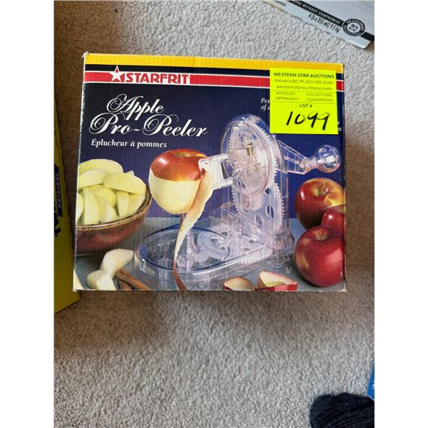 Apple peeler