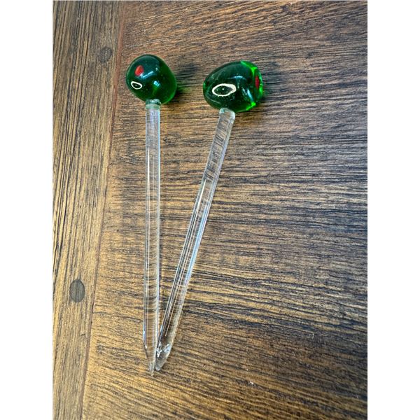 Glass stir sticks