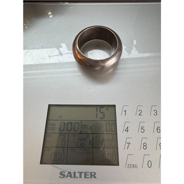 Sterling napkin ring