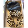 Image 1 : Robert Graham hat and leopard neck warmer