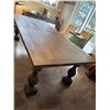 Image 1 : Restoration hardware table 8 ft long 43" long