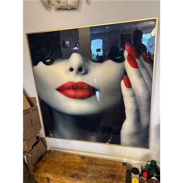 Wall art measures  47"x47