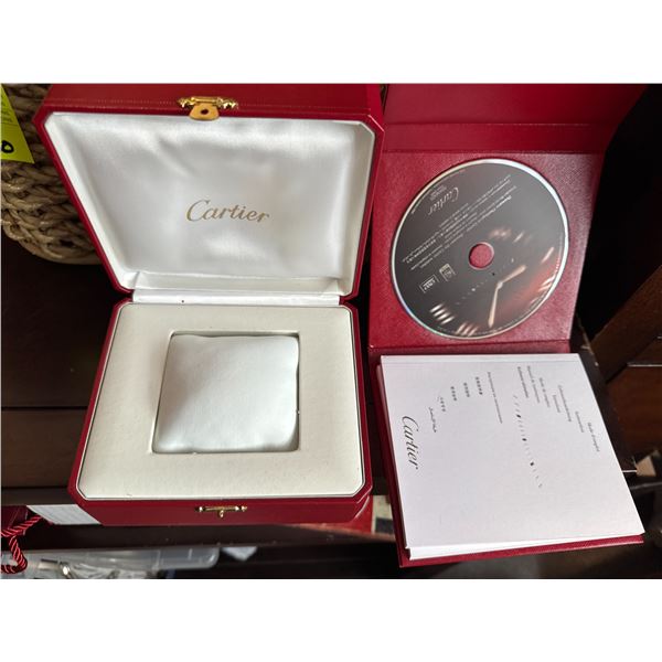 CARTIER CD and watch case
