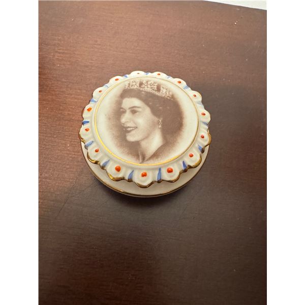 Coalport lidded dish