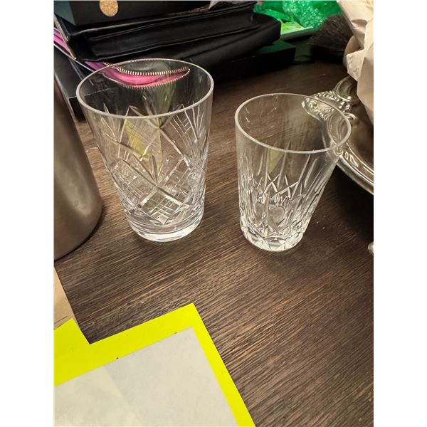 Crystal glasses
