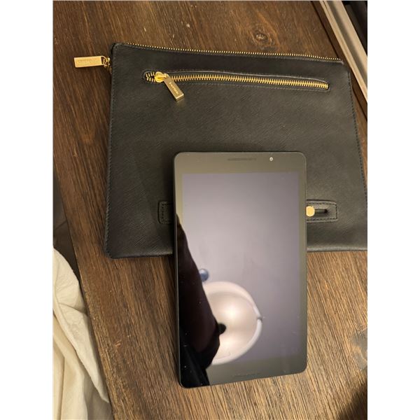 Danier bag and tablet