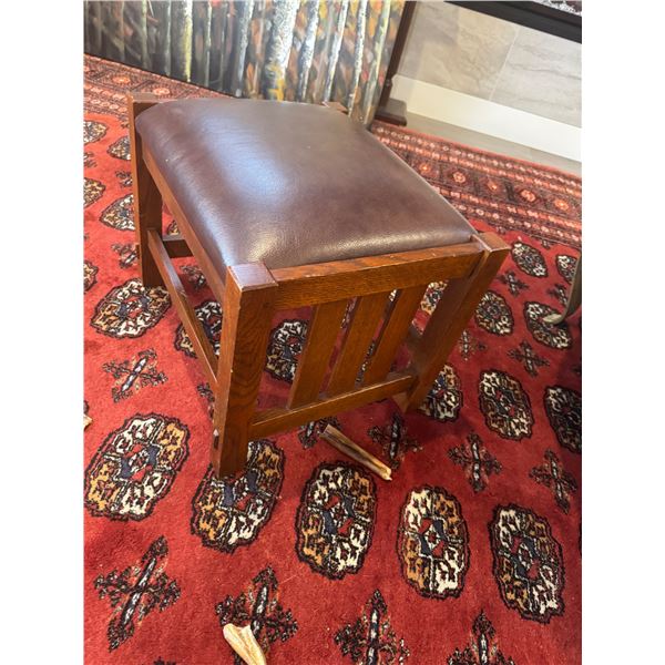 Stickley ottoman