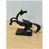 Image 2 : Jaro Svitorka (Canada) Brutalist Horse Sculpture (approx: 7"T & 8"W)