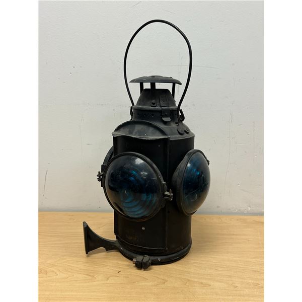 CPR Railway Caboose Lantern - HLP Montreal 15" tall (see photos for condition)
