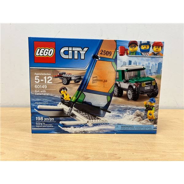 New Sealed LEGO City 4x4 with Catamaran Building Kit 60149
