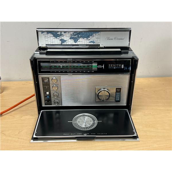 Time Capsule Zenith Solid State Trans-Oceanic Radio