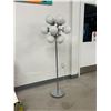 Image 1 : Mid Century Glass Globe Chrome Sputnik Floor Lamp