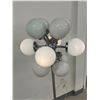 Image 2 : Mid Century Glass Globe Chrome Sputnik Floor Lamp