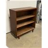 Image 2 : Mid Century Open Display Shelf Bookcase - Approx: 36.25 x 14 & 39"T