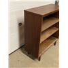 Image 3 : Mid Century Open Display Shelf Bookcase - Approx: 36.25 x 14 & 39"T