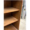 Image 4 : Mid Century Open Display Shelf Bookcase - Approx: 36.25 x 14 & 39"T