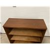 Image 6 : Mid Century Open Display Shelf Bookcase - Approx: 36.25 x 14 & 39"T