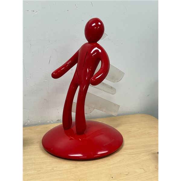 Raffaele Iannello "The Ex" Voodoo Knife Holder Approx: 15"T 10"W
