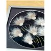 Image 2 : Caribou Tufting Framed Art - Smaller Frame: 7.75 x 7.75"