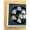 Image 3 : Caribou Tufting Framed Art - Smaller Frame: 7.75 x 7.75"