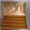 Image 2 : Beautiful Vintage MELE Jewellery box containing 40 pairs of pierced earrings