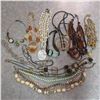 Image 1 : Chunky necklace lot.  Contains 11 necklaces.  Several are marked with makers/artists.  Great lot!