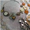 Image 3 : Chunky necklace lot.  Contains 11 necklaces.  Several are marked with makers/artists.  Great lot!